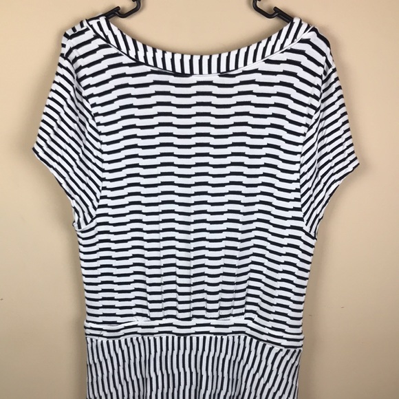 Maeve by Anthropologie Women’s Textured Patterned Faux Wrap A-Line Dress - Picture 7 of 9